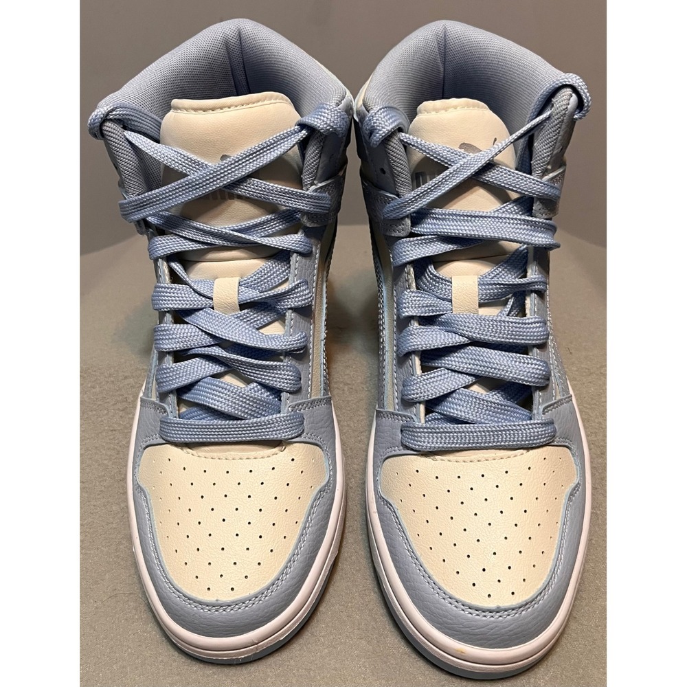 PUMA Rebound LayUp High Top Sneakers Blue Cream 382405-14 Womens 8
